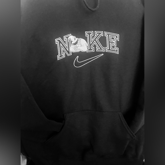 Oogie Boogie glow in the dark hoodie sweatshirt - Picture 4 of 5